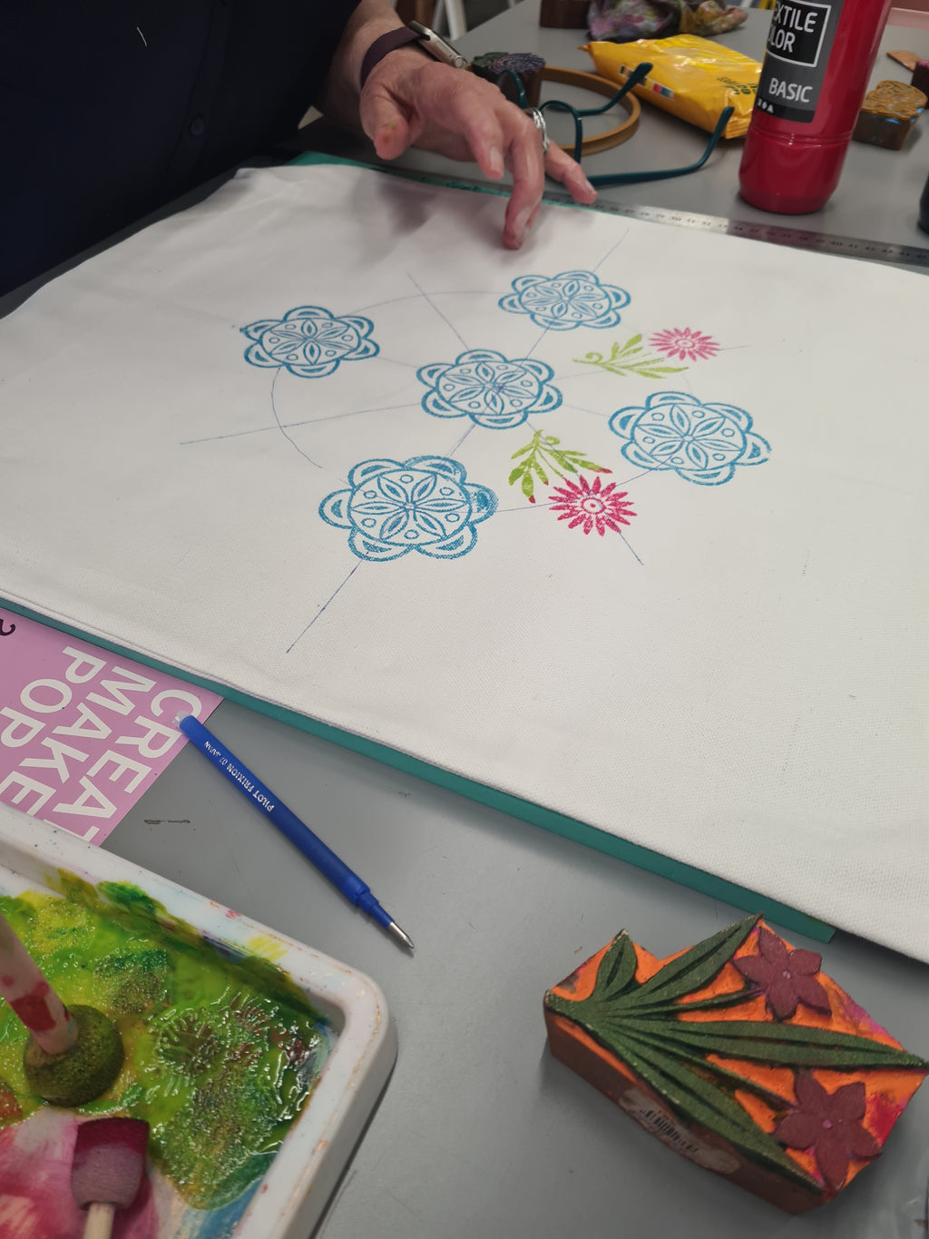 Reprint & Relove: Upcycle Your T-Shirt with Block Printing