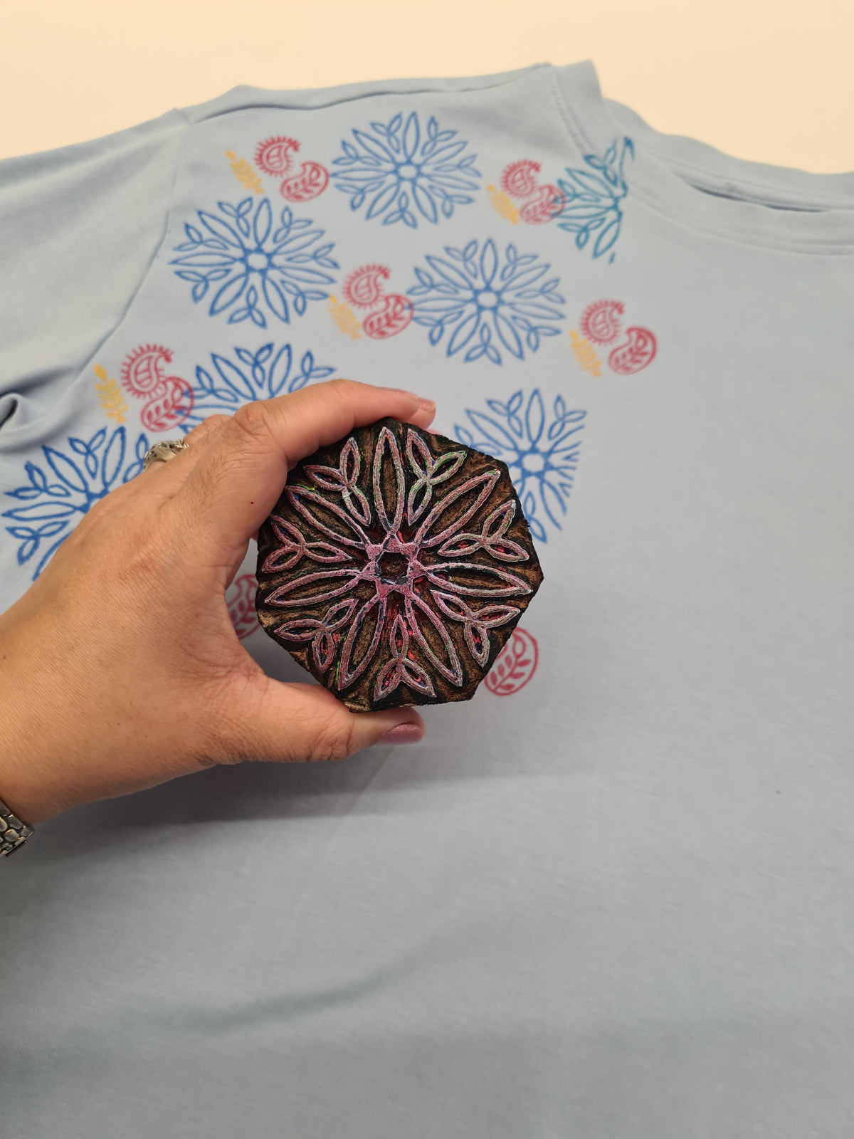 Reprint & Relove: Upcycle Your T-Shirt with Block Printing