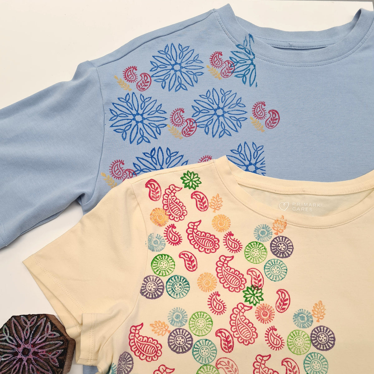 Reprint & Relove: Upcycle Your T-Shirt with Block Printing