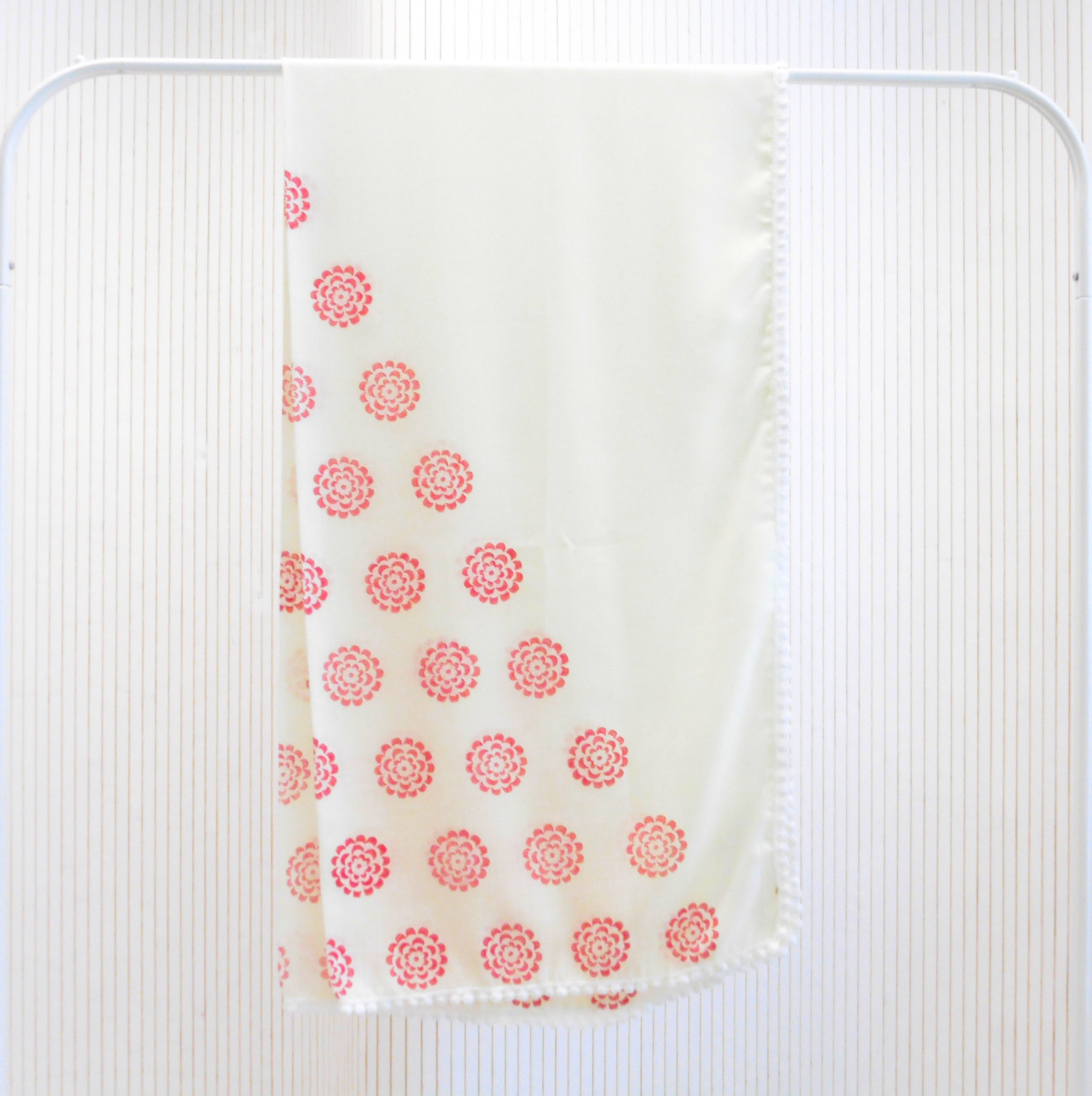 Hand Block Printed Scarf - Cotton Viscose Blend - Limited Edition - Riwayat