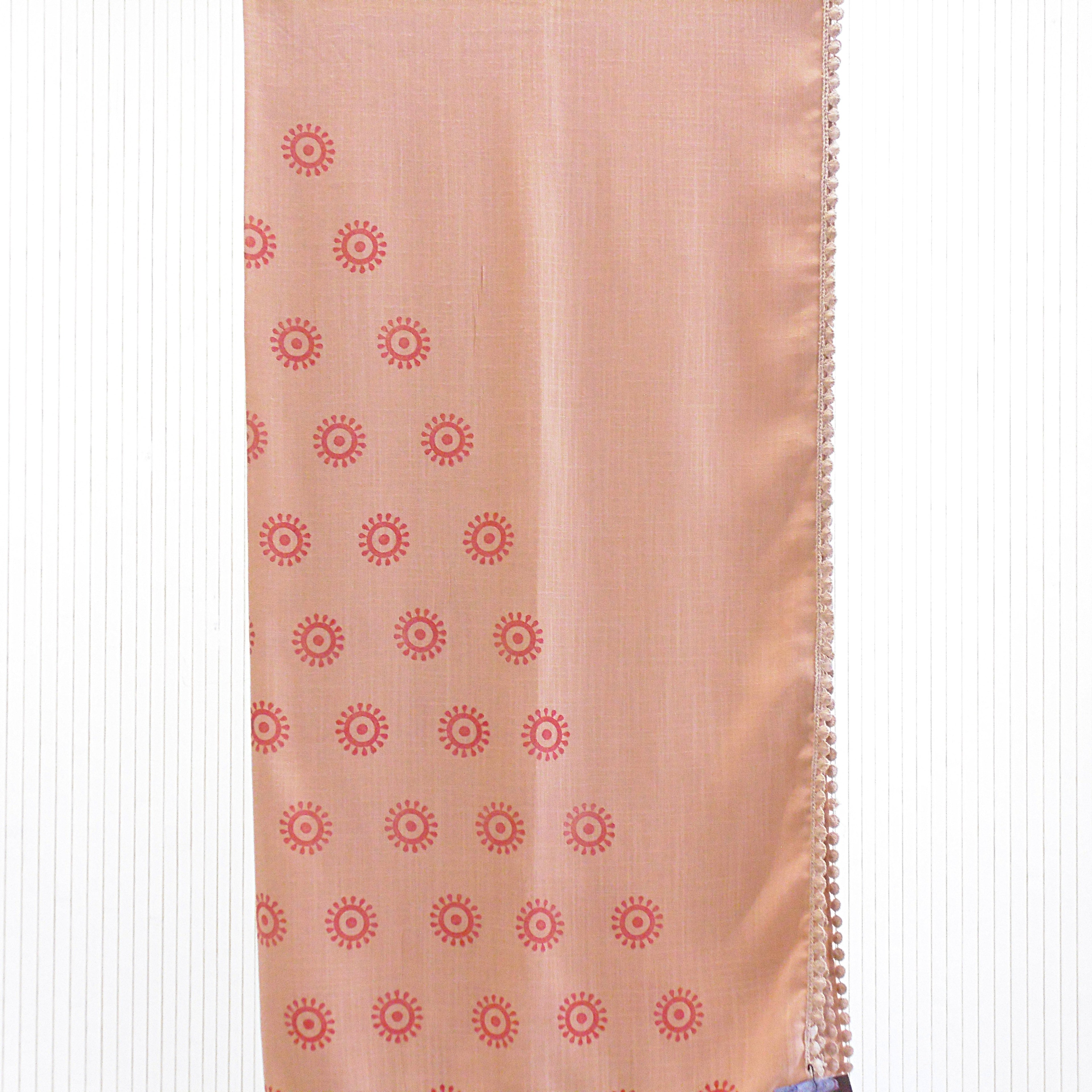 Hand Block Printed Scarf - Cotton Viscose Blend - Limited Edition - Riwayat