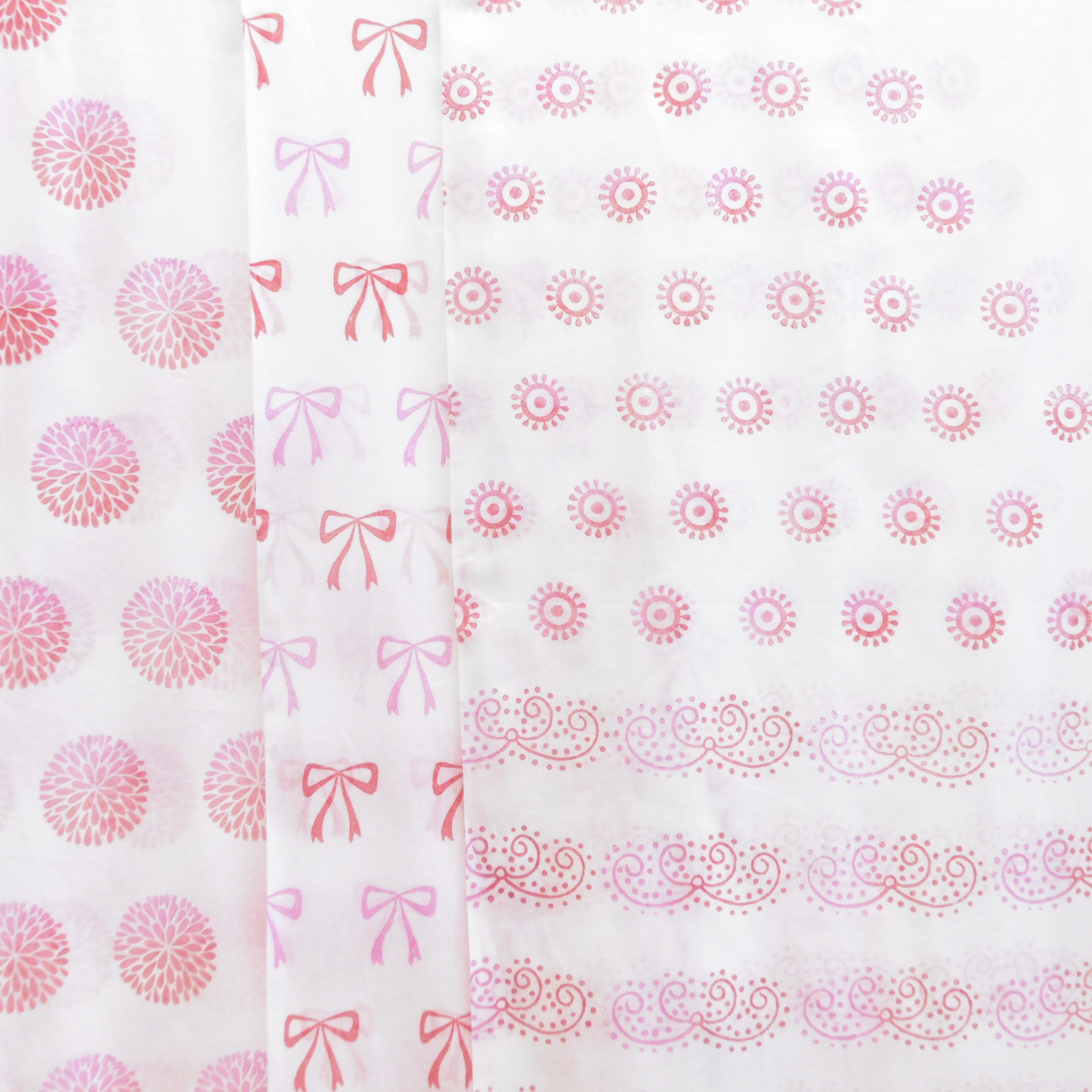 Hand Block Printed Cotton Lawn Scarf - Riwayat