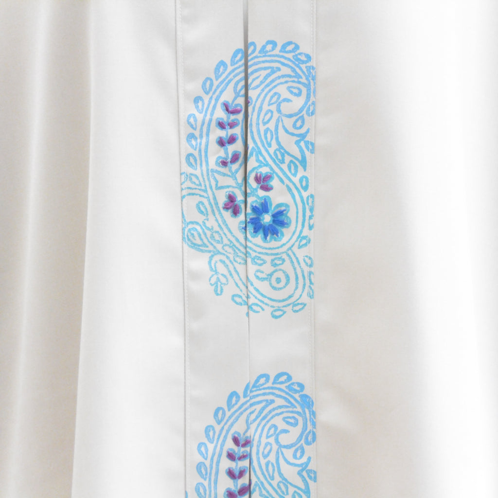 Hand Block Printed Kimono Style Jacket - Gul Boota
